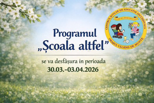 „Școala altfel” 2026